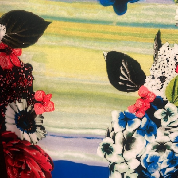 Maggy London Sleeveless floral dress SZ 12 - Picture 4 of 6